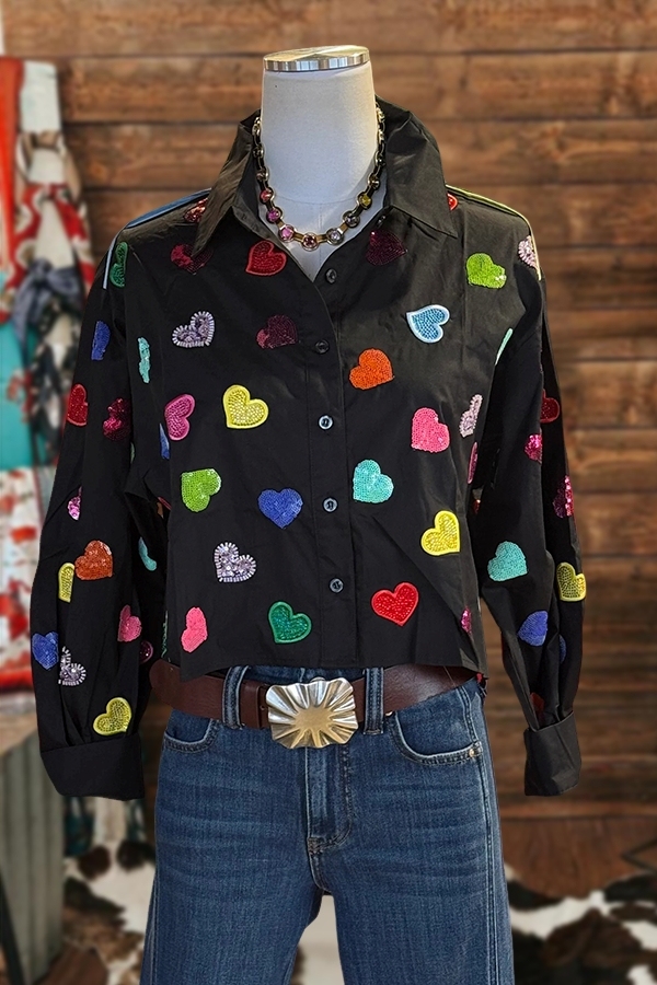 Valentine's Day Multi Heart Shirt