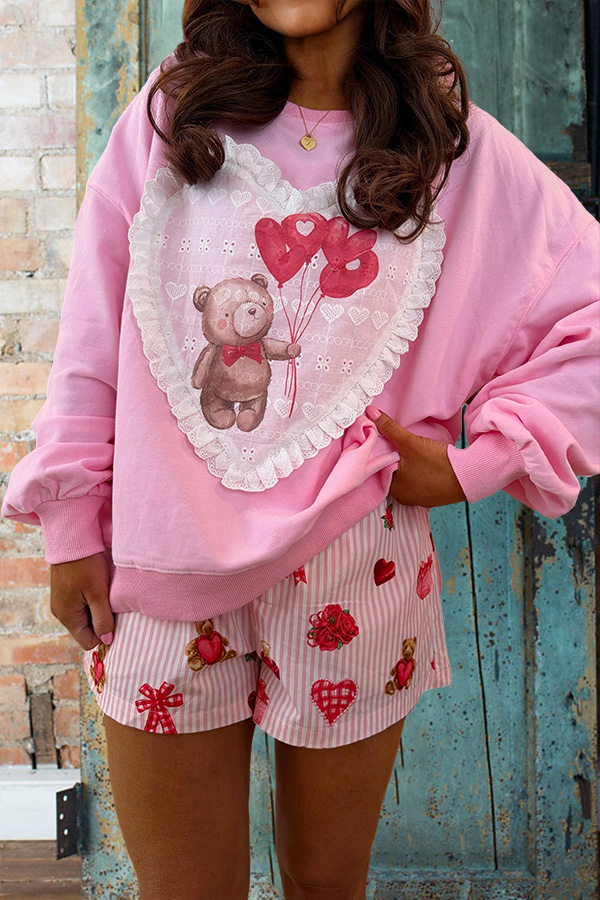 Beary Mine Pullover Sweatshirt