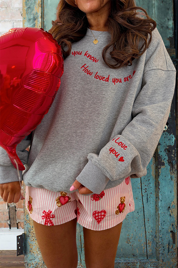 Valentine's Day Love You Sweatshirt