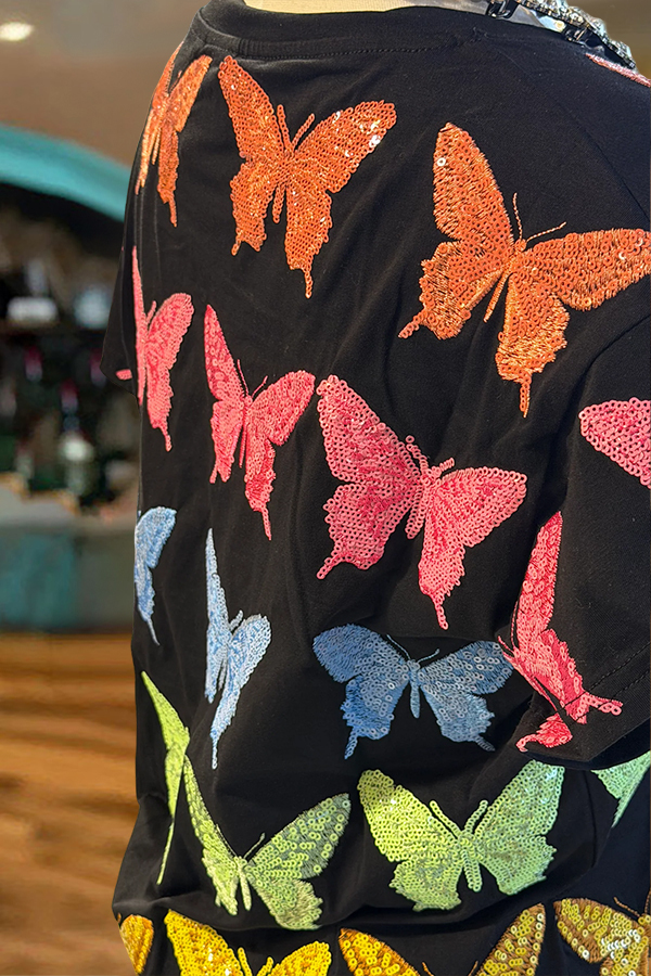 Colorful Butterfly T-Shirt