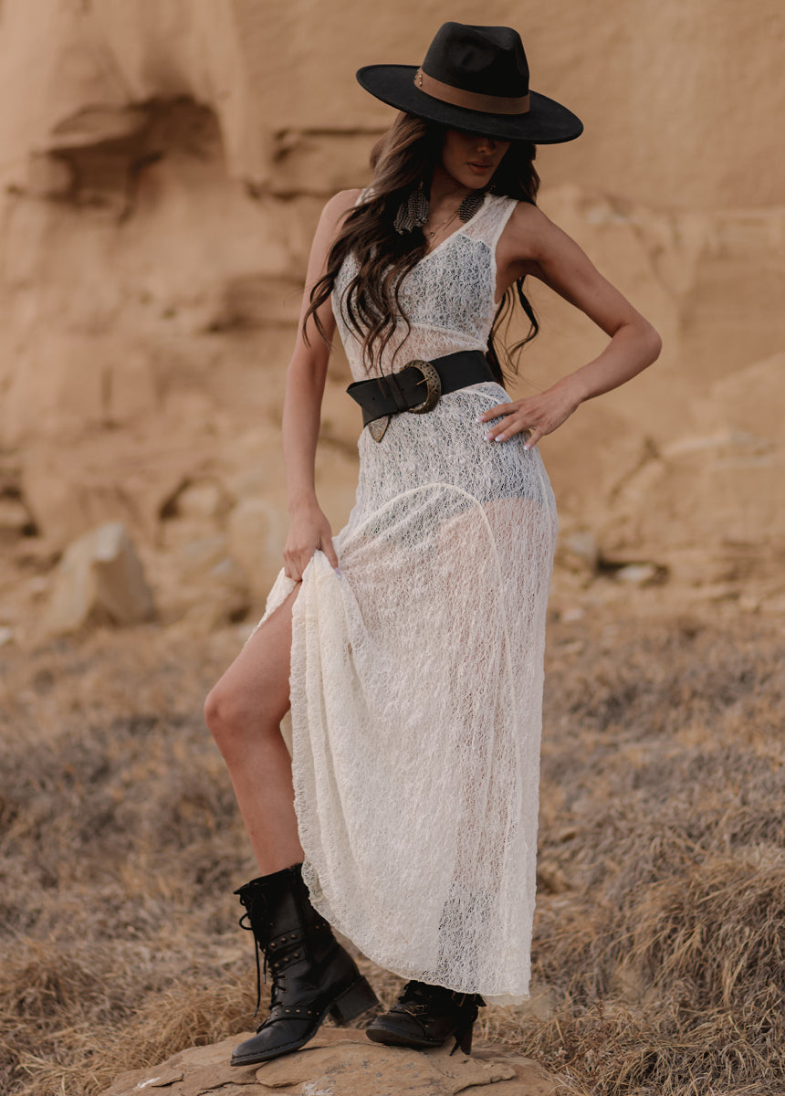 Levinia Dress in Cream