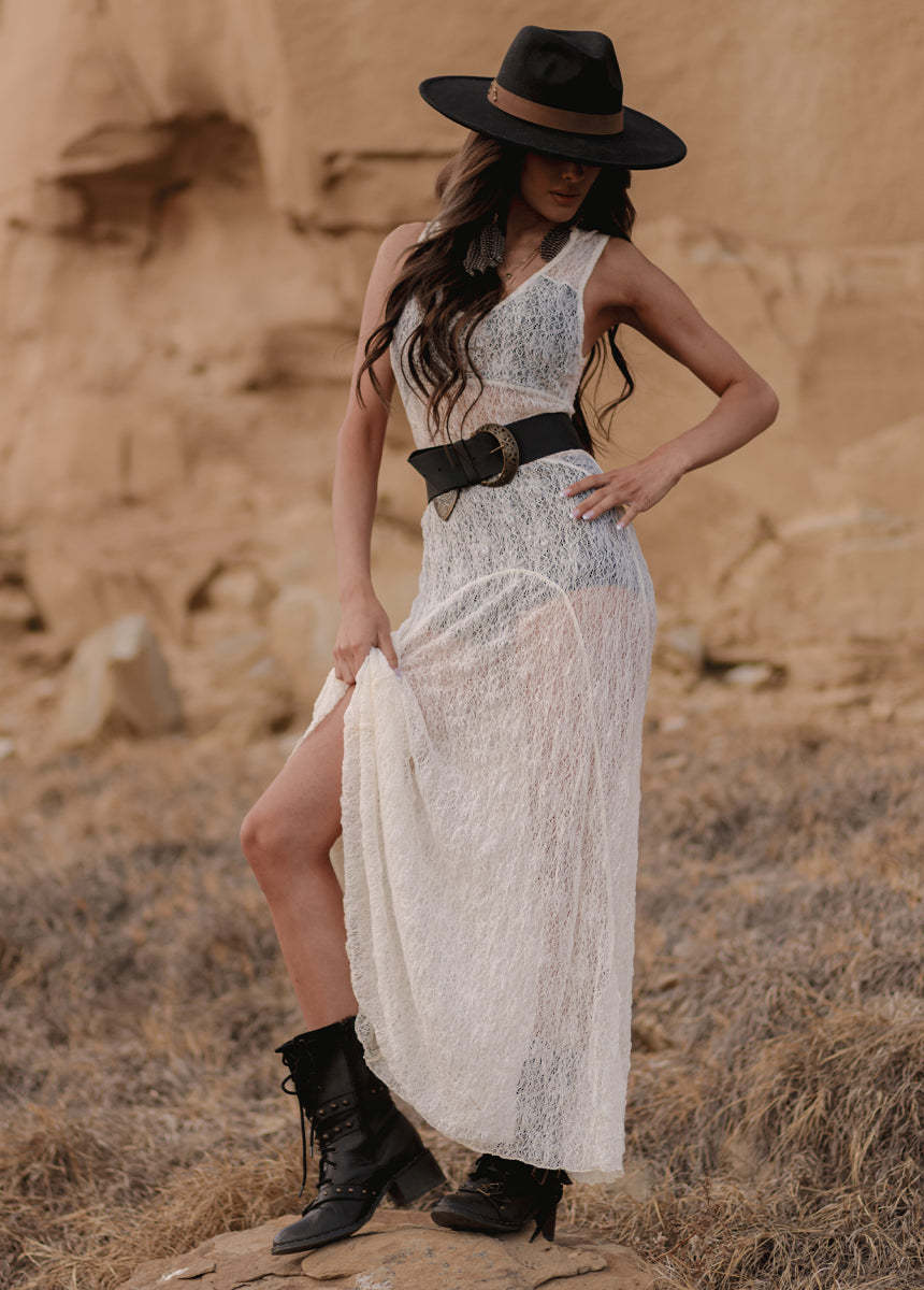 Levinia Dress in Cream