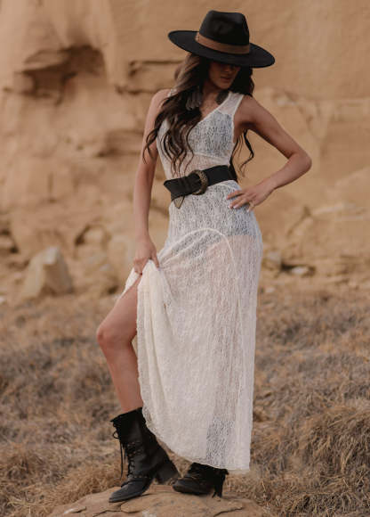 Levinia Dress in Cream