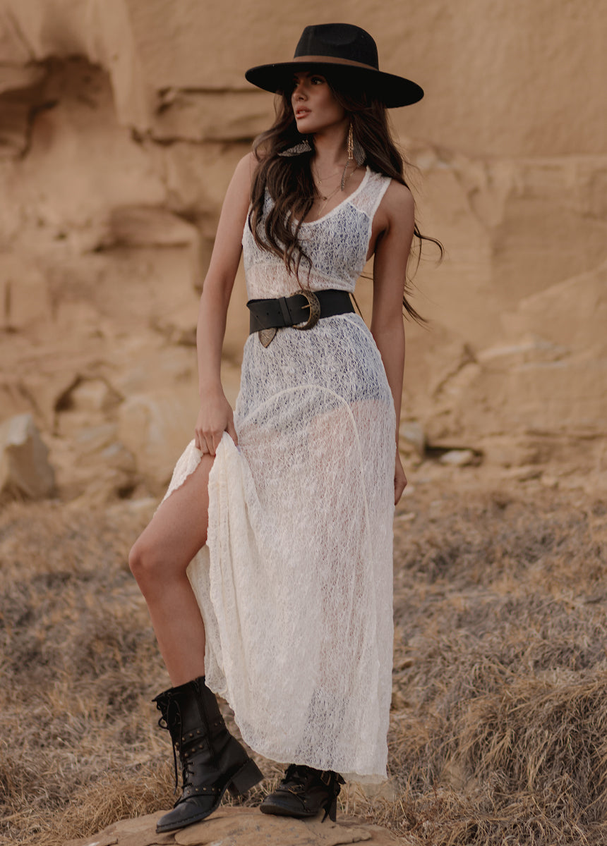 Levinia Dress in Cream