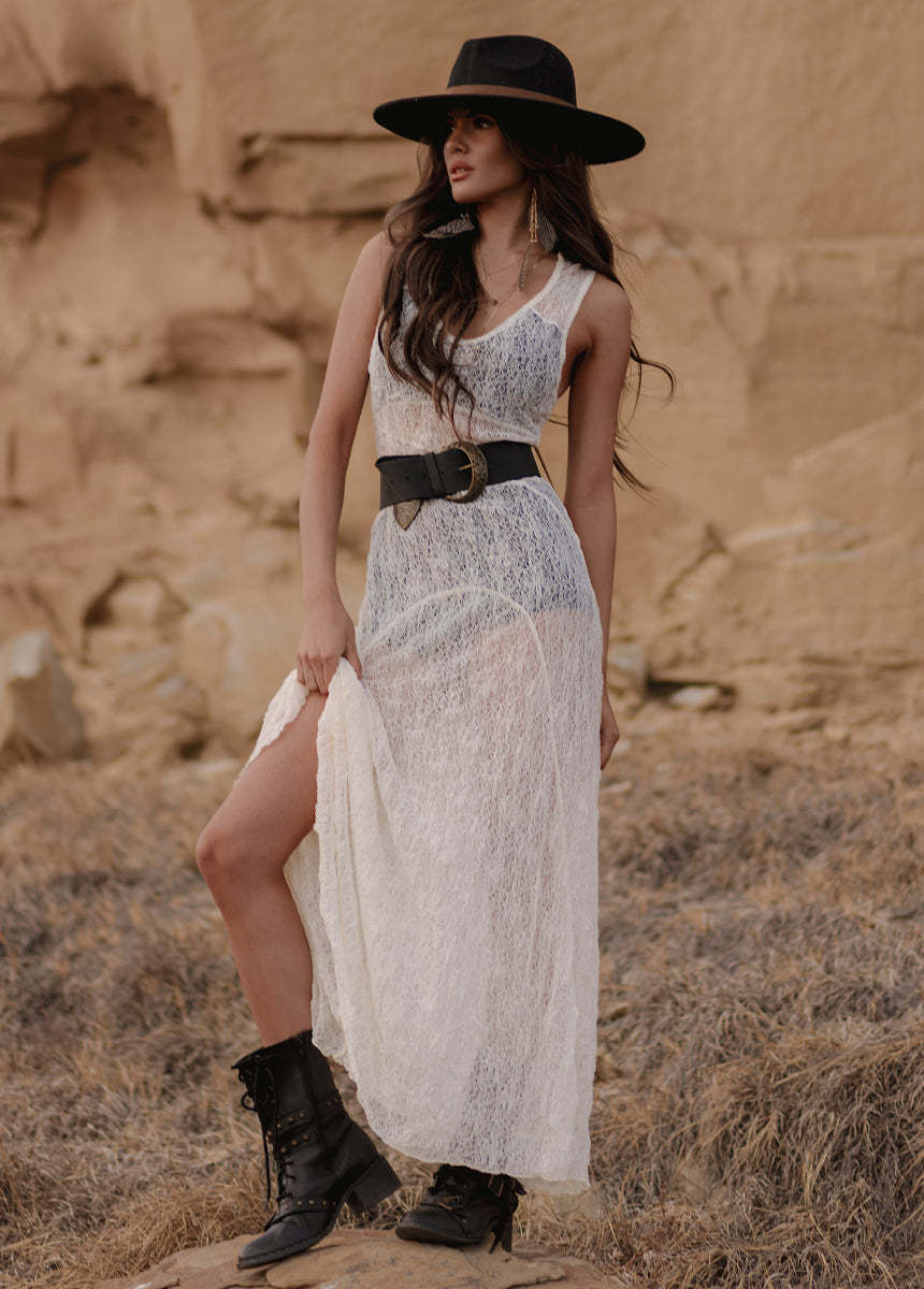 Levinia Dress in Cream