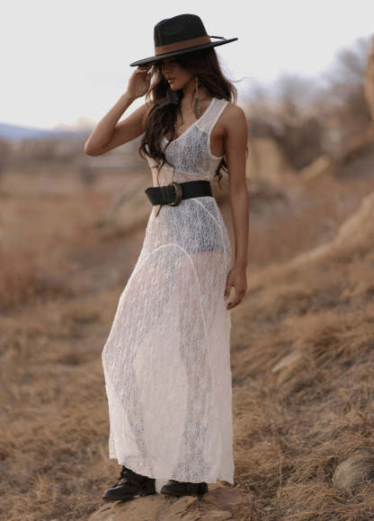 Levinia Dress in Cream