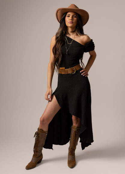 Roxanya Dress in Black