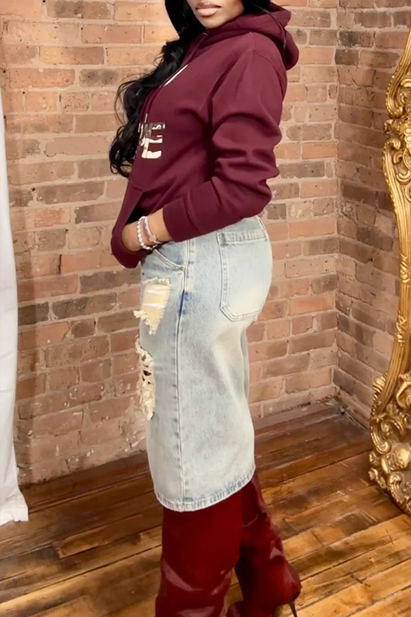 Stylish God Is Dope Camouflage Hoodie