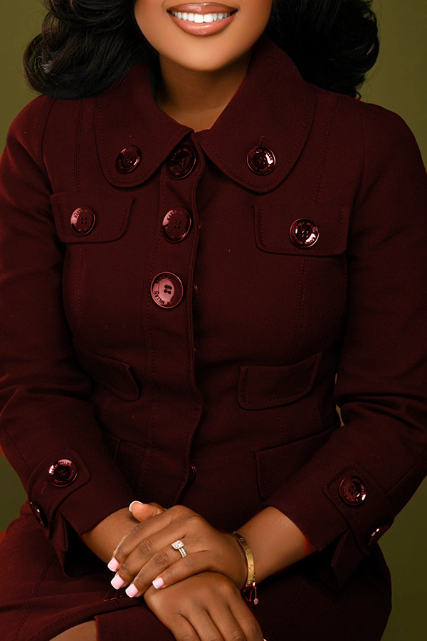 Classy Button Up Slim Fit Midi Dress