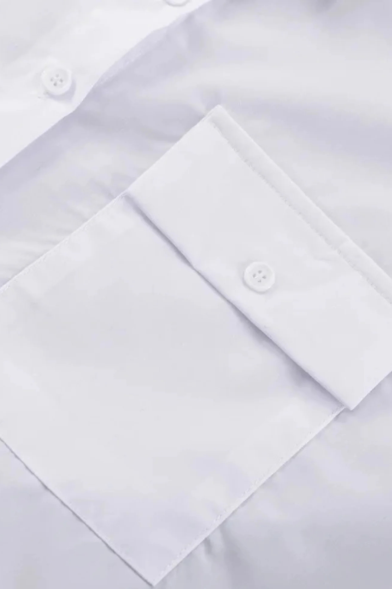 Fashion Exaggerated Shoulder Design Loose Long Sleeved Shirt