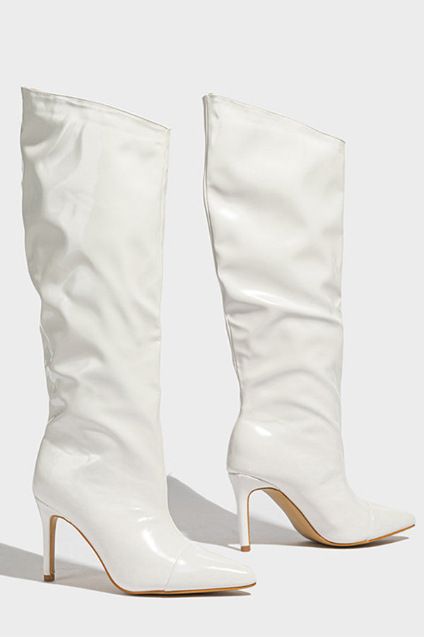 Women's Stiletto Knee High Boots