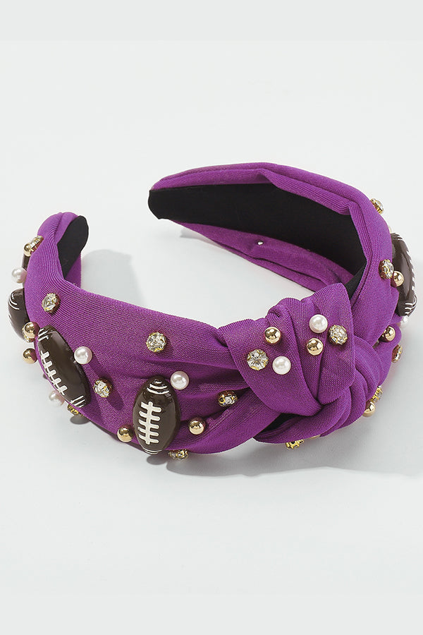 Casual Super Bowl Party Hairband