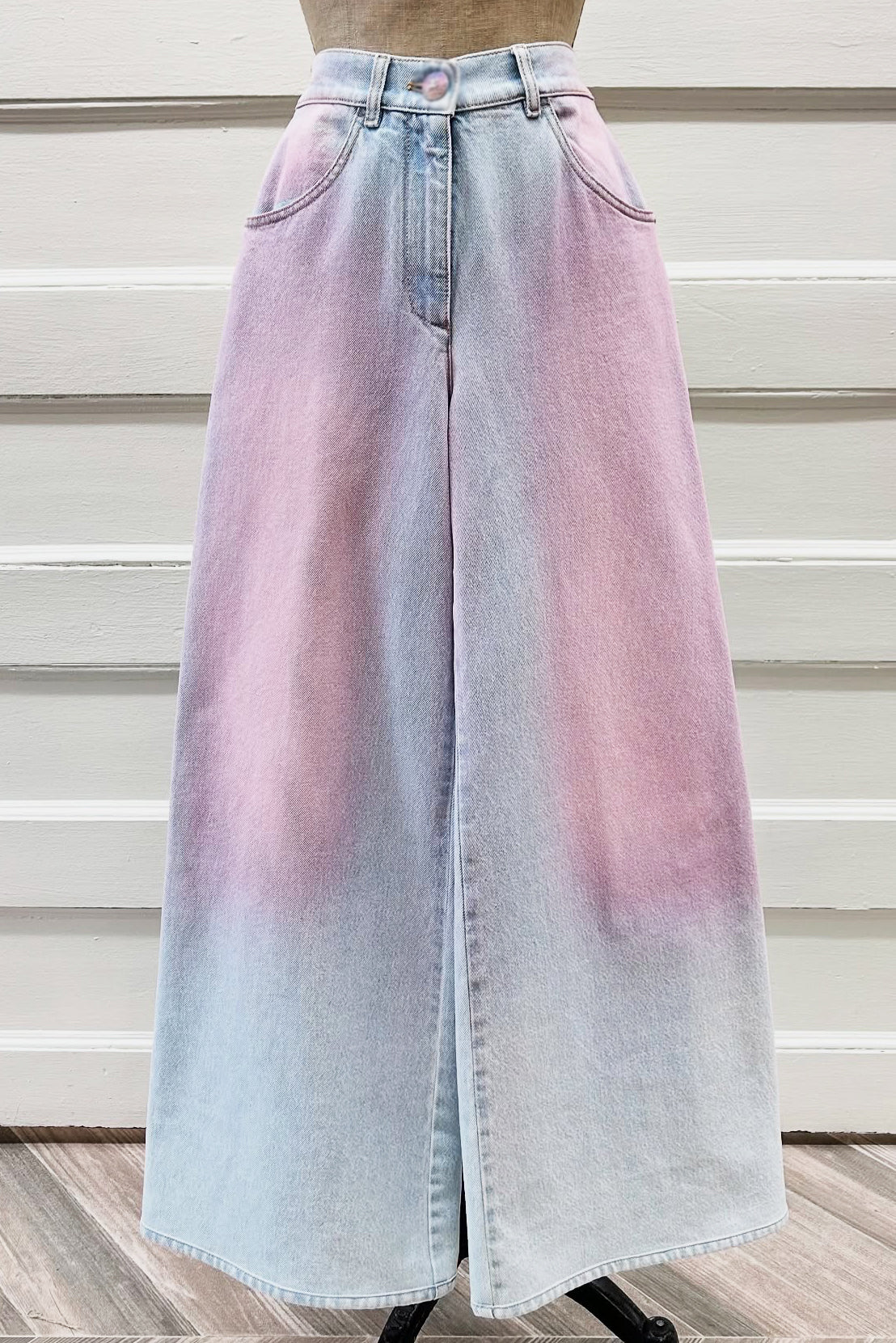 Fashion Gradient Blush Straight Jeans*