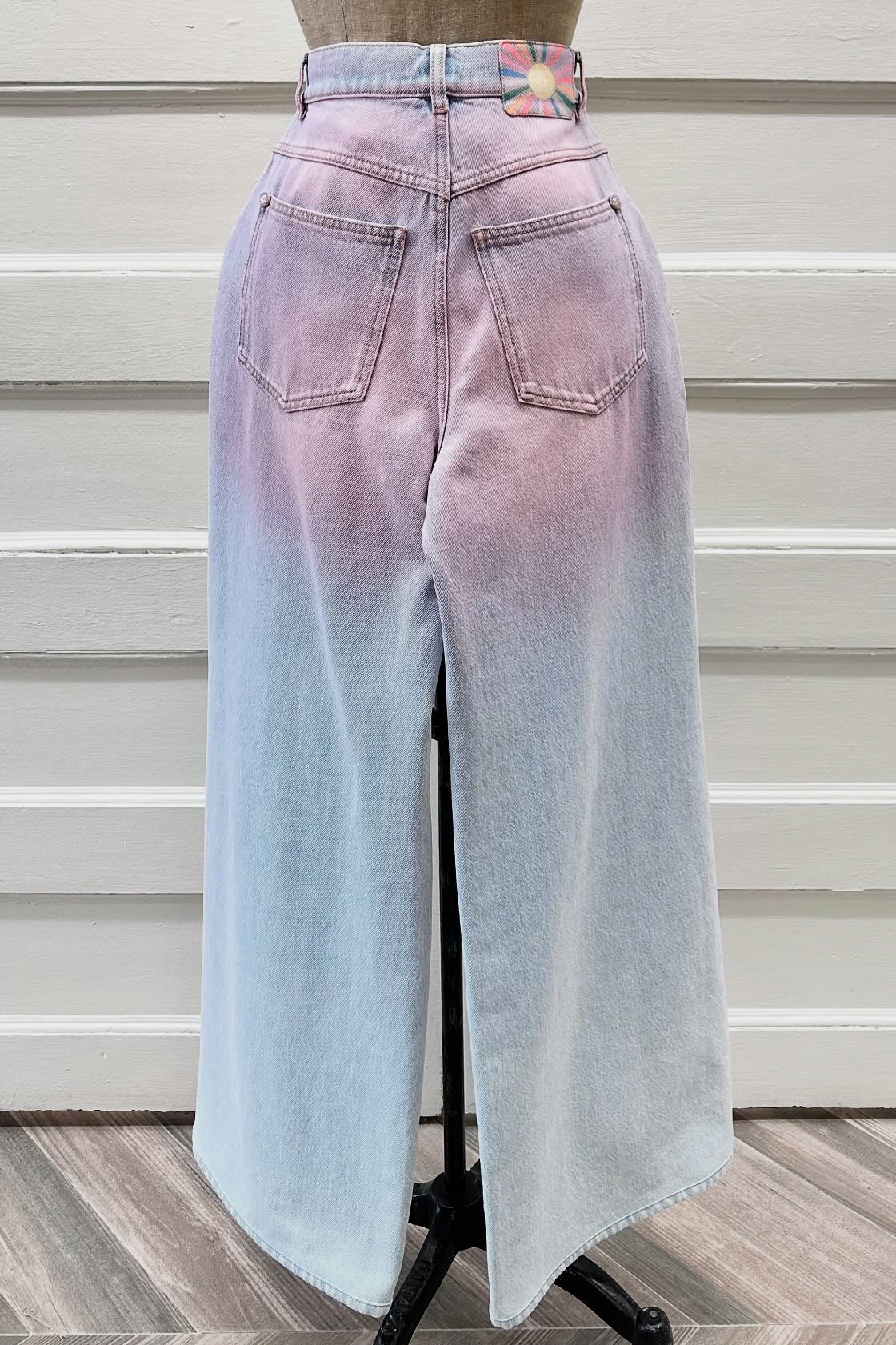 Fashion Gradient Blush Straight Jeans*