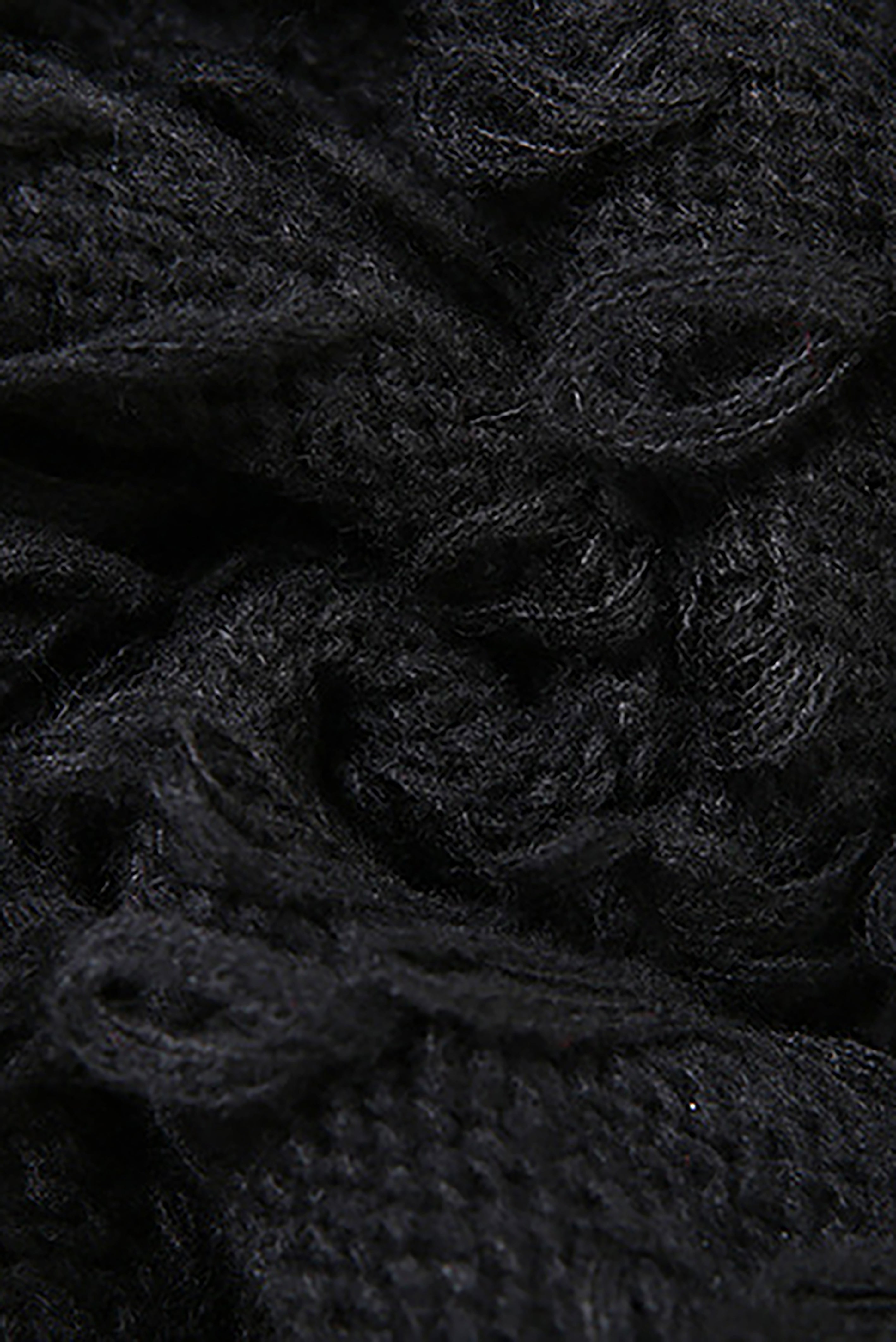 Stylish Soft And Fluffy Terry Detail Sweater*