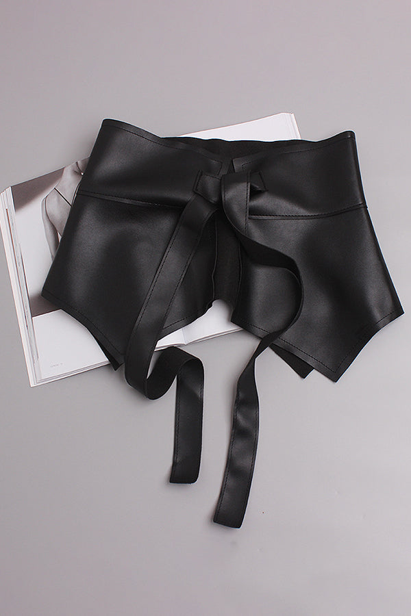 Chic PU Knotted Belt