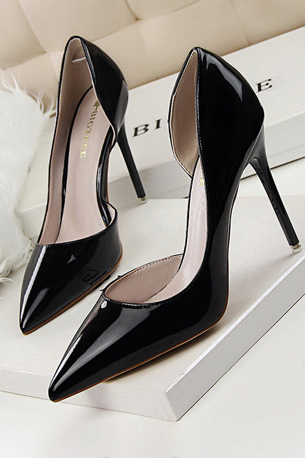 Simple Stiletto Solid Color High Heels