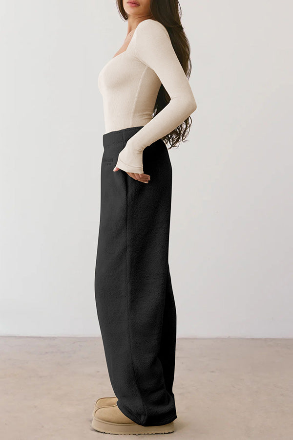 Elegant Sweetheart Collar Long-sleeved T-shirt