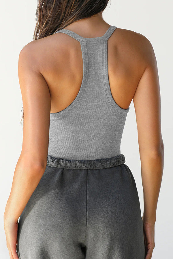 Casual Slim Solid Knitted Vest