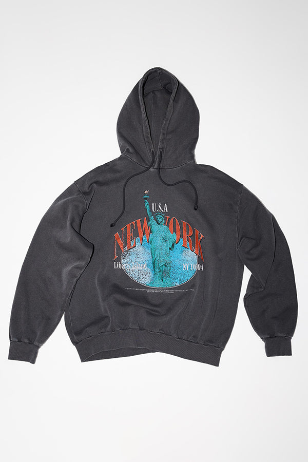 Fashion New York Print Hoodie*