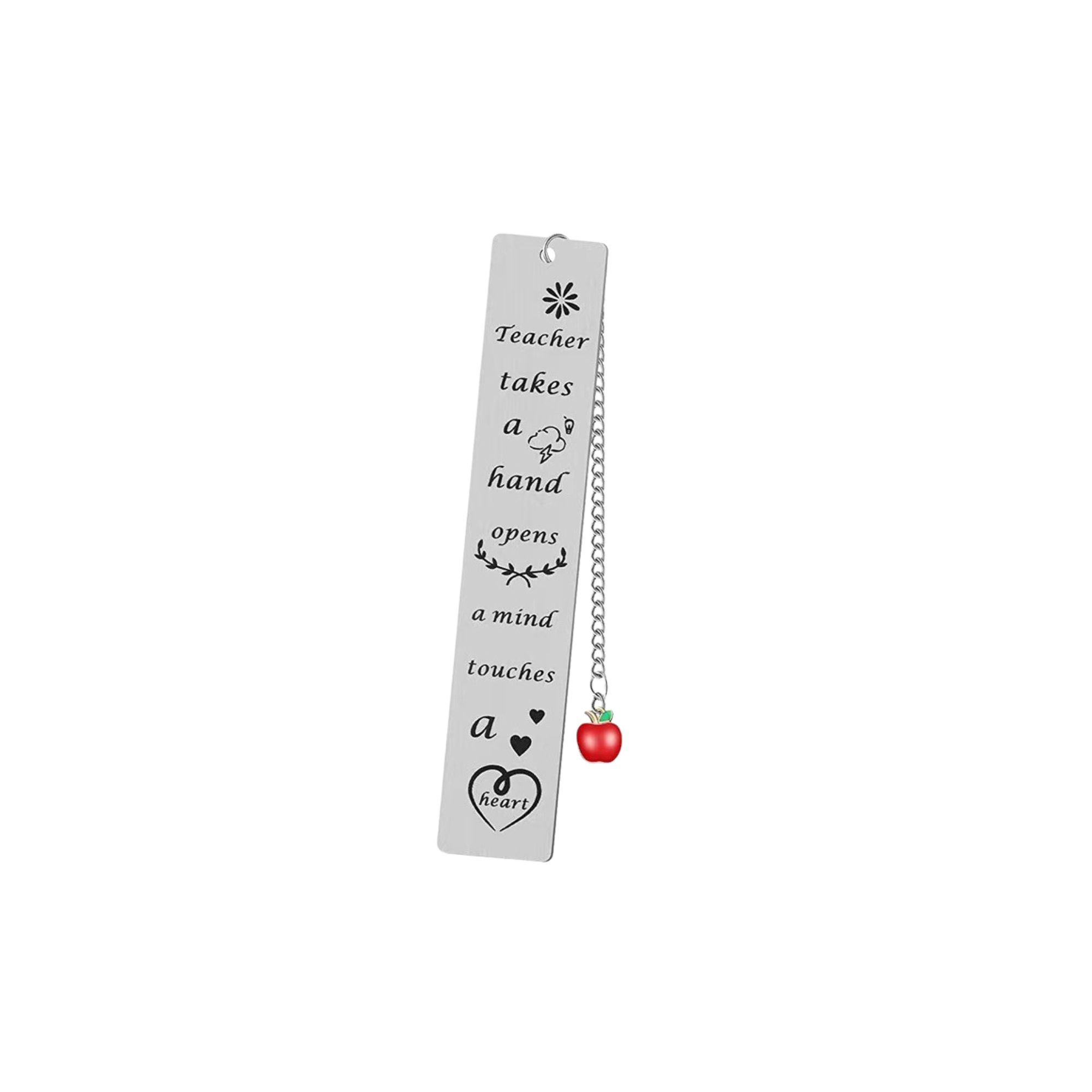 Inspirational Stainless Steel Bookmark