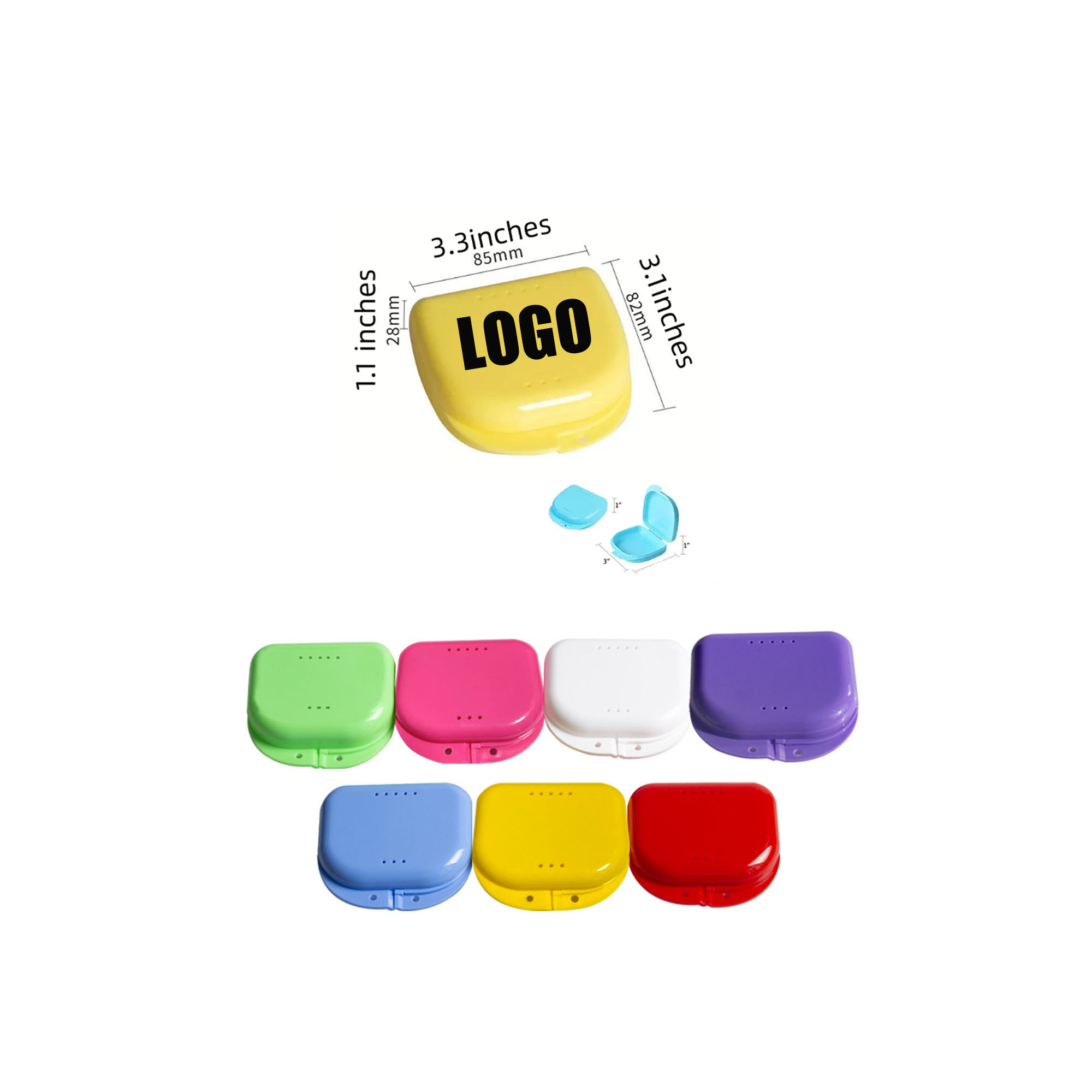 Denture storage case / Braces storage box