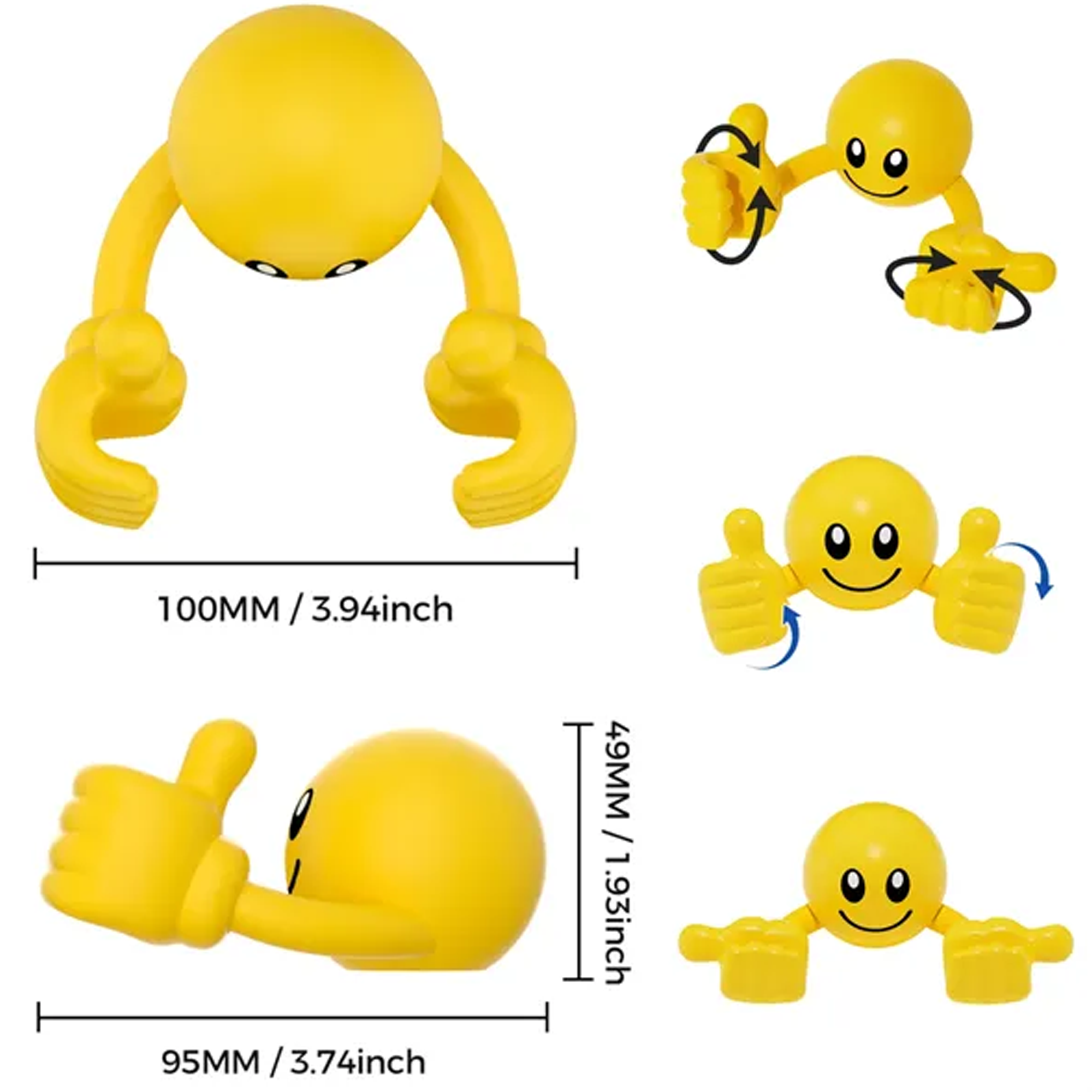 Cartoon Creative Thumb Desktop Lazy Phone Stand 缩略图