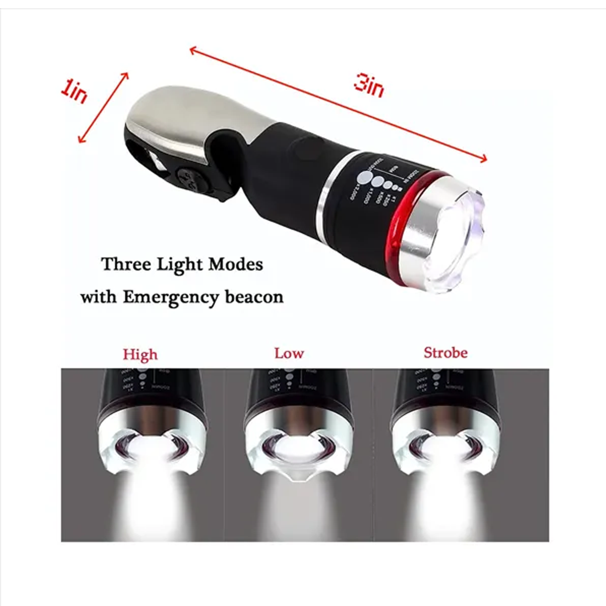 Flashlight Multifunctional Emergency Dual-use 缩略图