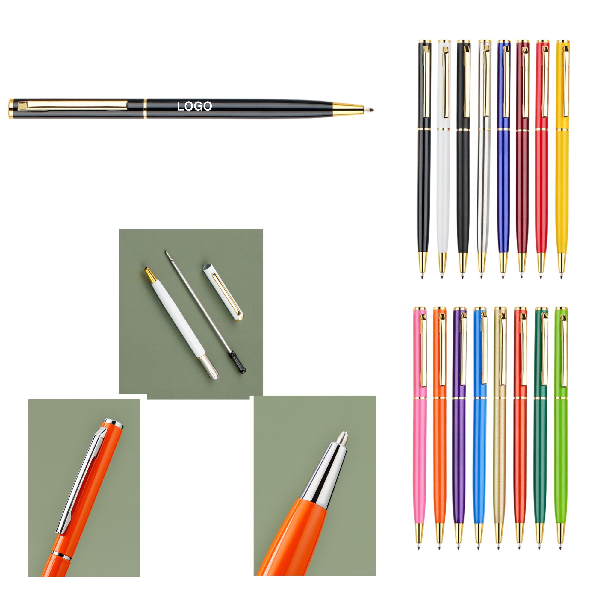 Lightweight Metal Click Pen