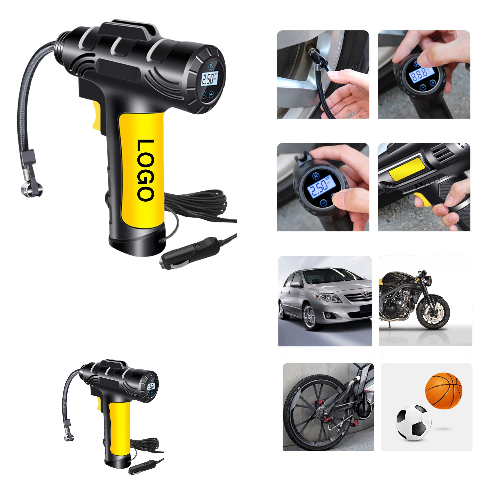 LED Emergency Tire Inflator