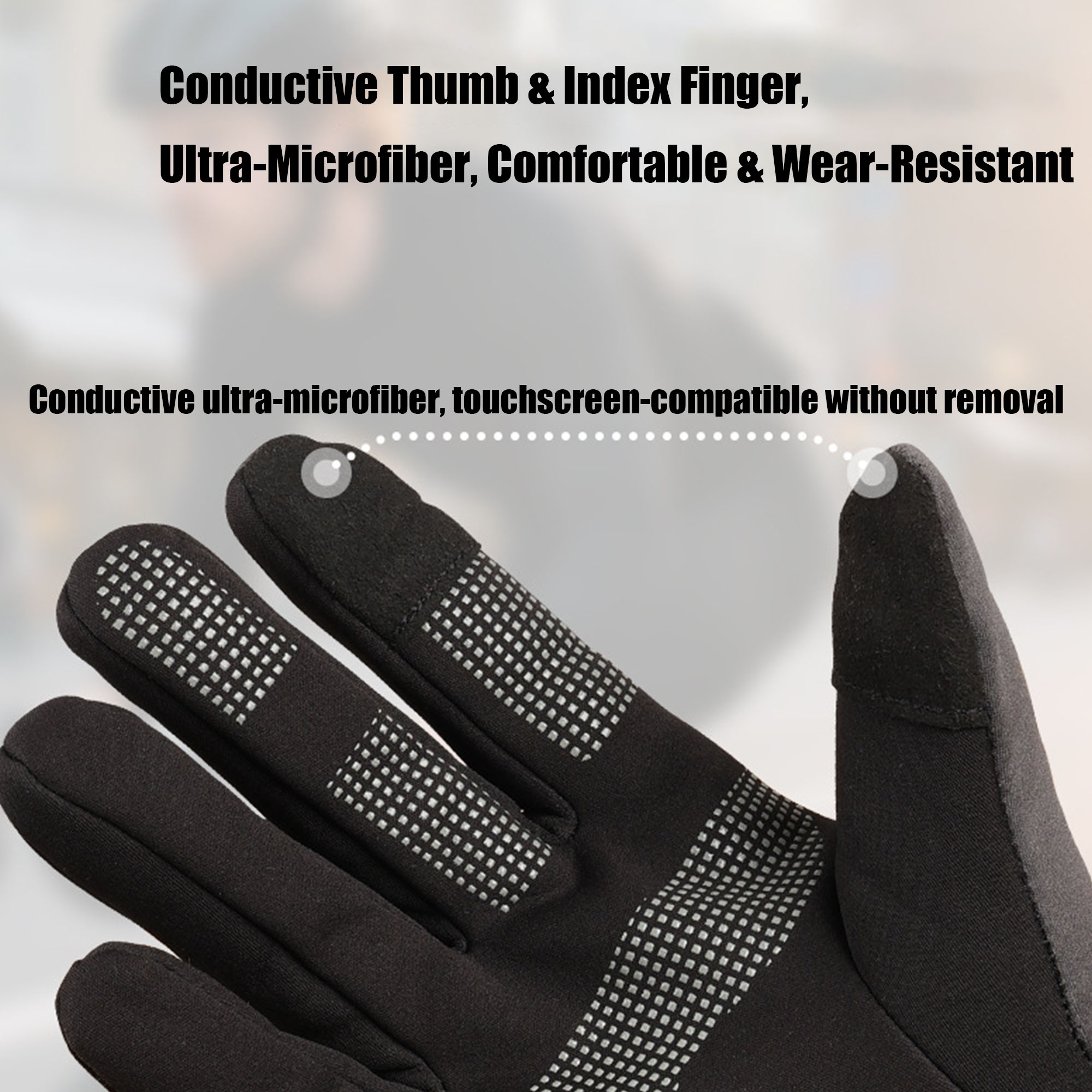 Thickened winter cycling gloves 缩略图