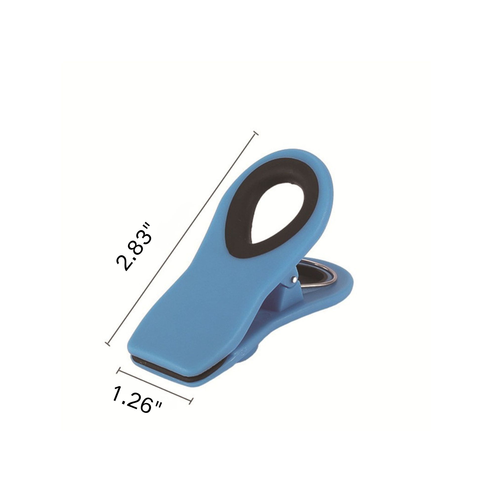 Food Sealing Magnetic Clip White 缩略图