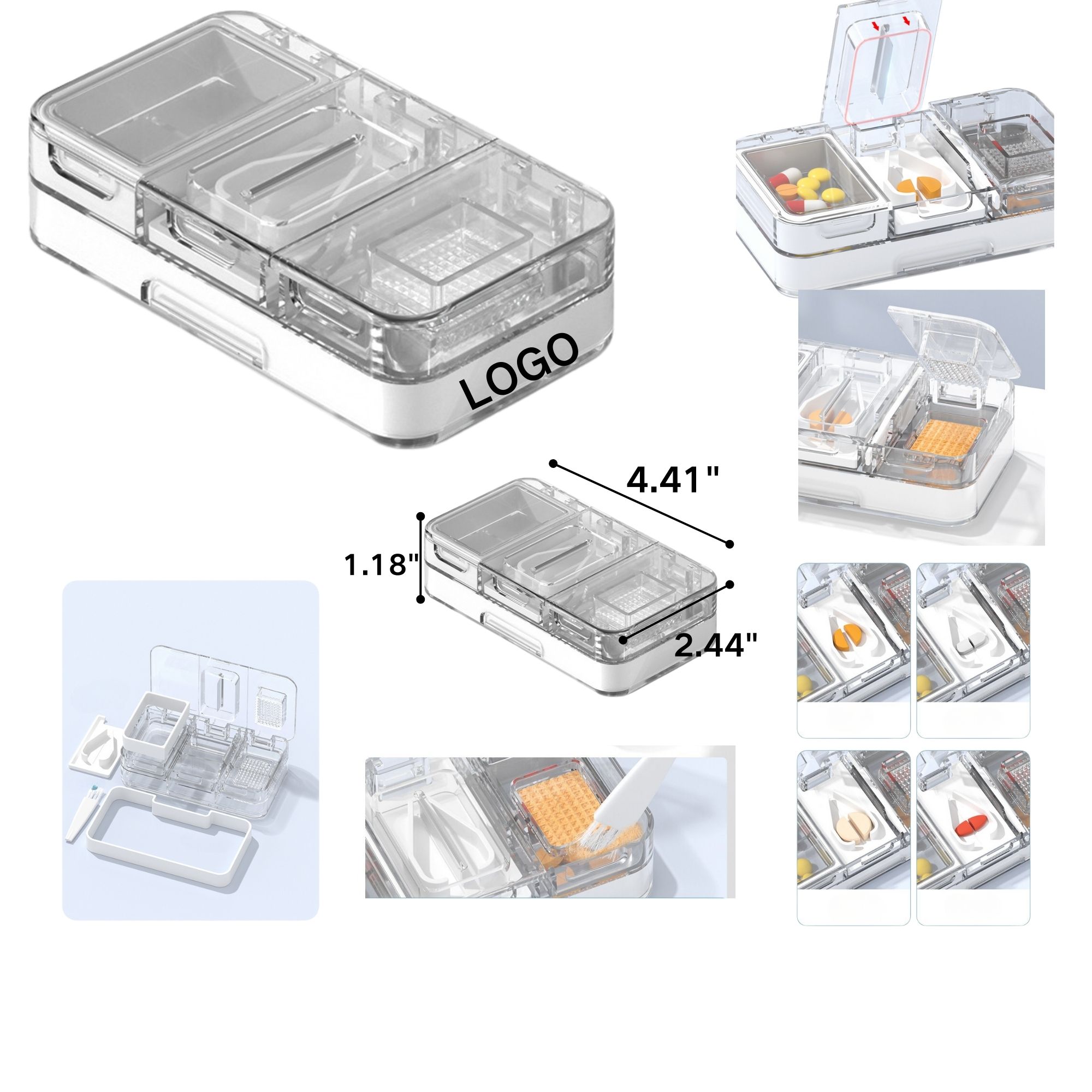 Compact Pill Organize