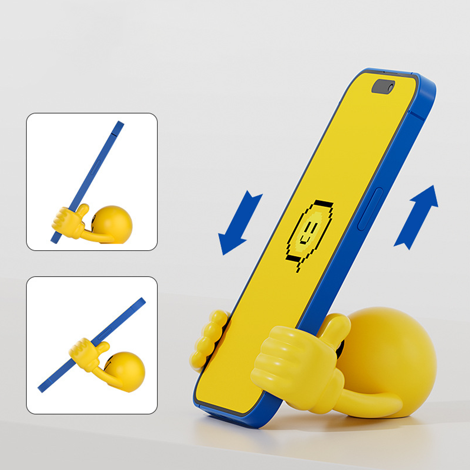 Cartoon Creative Thumb Desktop Lazy Phone Stand 缩略图