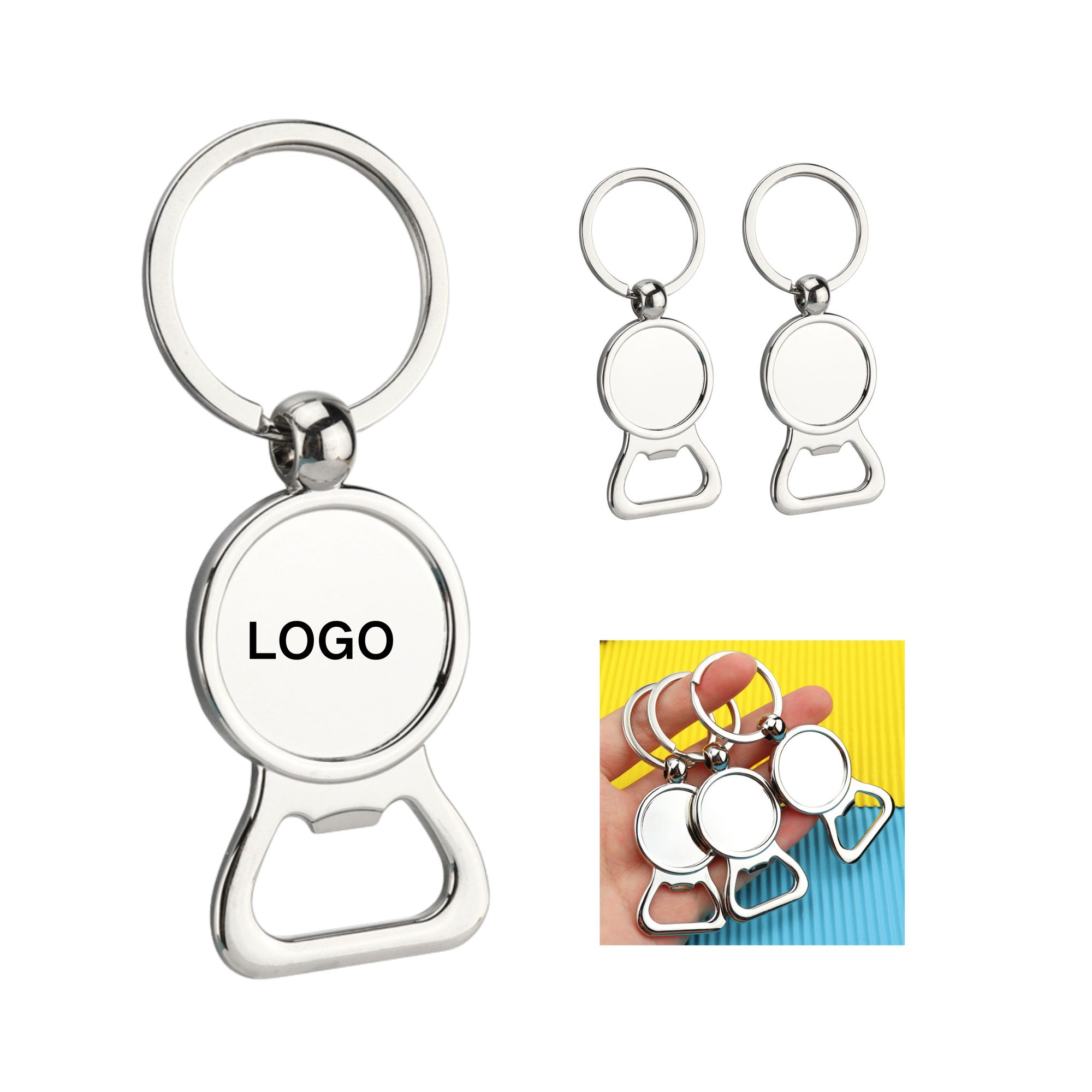 Compact Bottle Opener Keychain