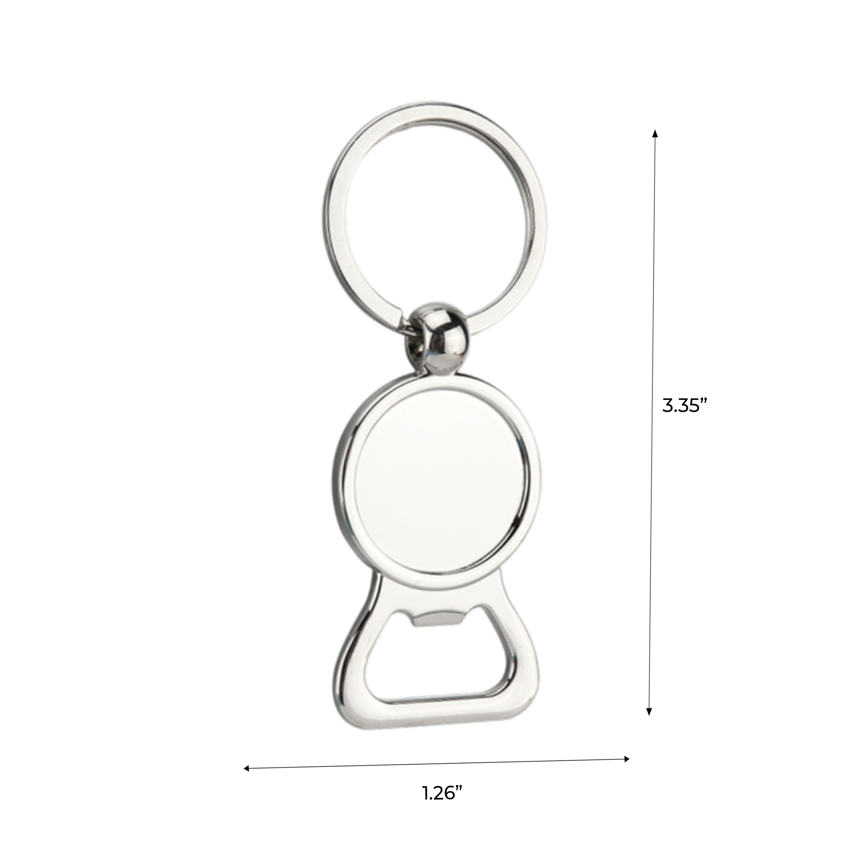 Compact Bottle Opener Keychain 缩略图