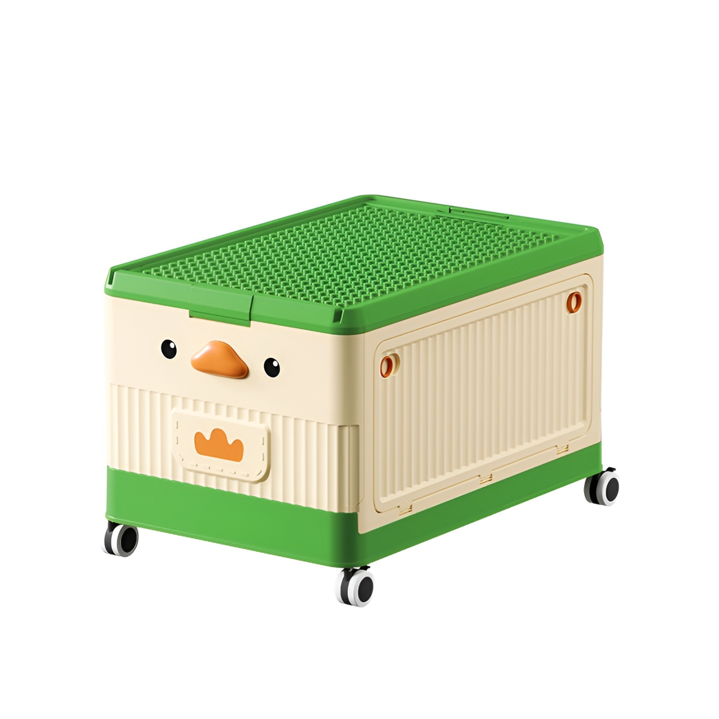 Kinderspielzeug-Aufbewahrungsbox, Haushaltsschlafzimmerrolle, große Kapazitäts-Aufbewahrungsbox, Bab