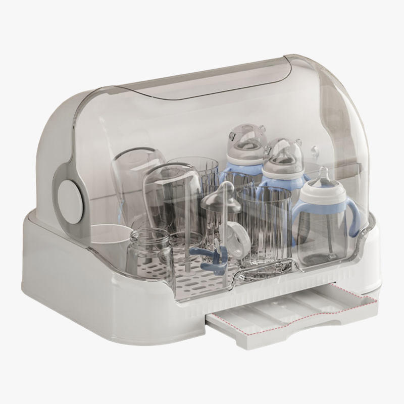 Flaschentrocknungsbox, Flaschenaufbewahrungsbox, Flaschenregal, staubdicht für den Schreibtisch, Was