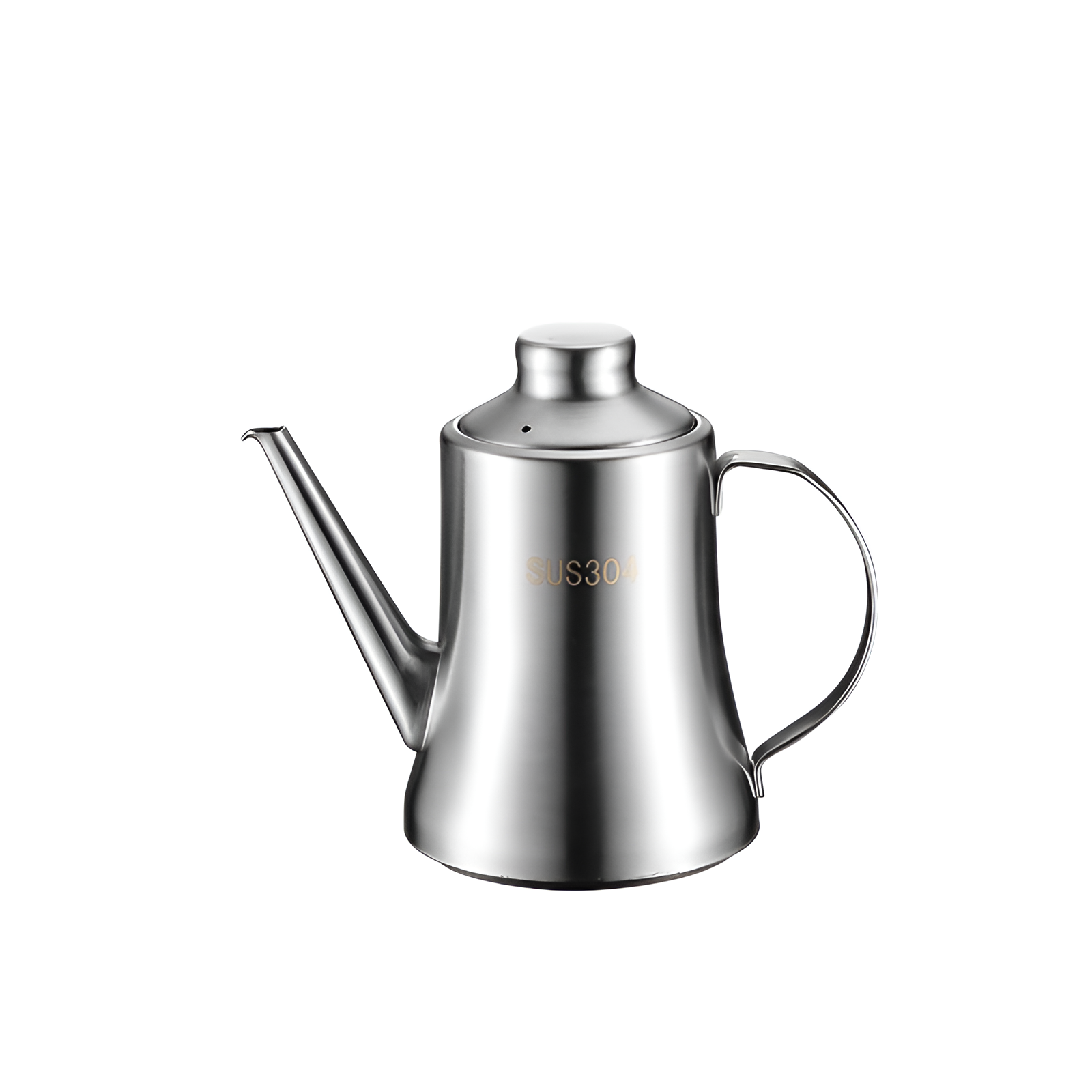 304 Edelstahl Öltopf Küchenölflasche Öltopf Haushaltskochöltopf großer Öltopf Öltopf Gießölflasche