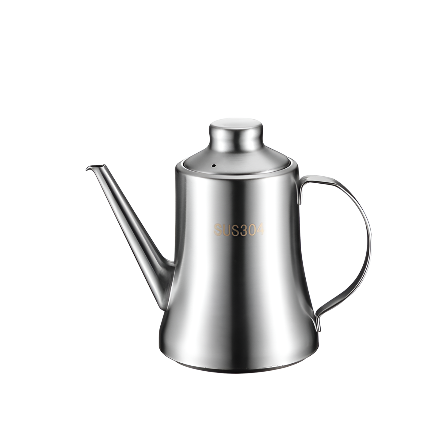 304 Edelstahl Öltopf Küchenölflasche Öltopf Haushaltskochöltopf großer Öltopf Öltopf Gießölflasche