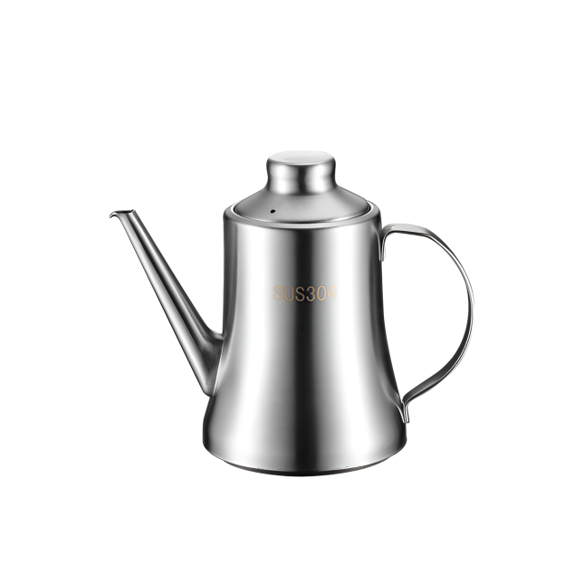 304 Edelstahl Öltopf Küchenölflasche Öltopf Haushaltskochöltopf großer Öltopf Öltopf Gießölflasche