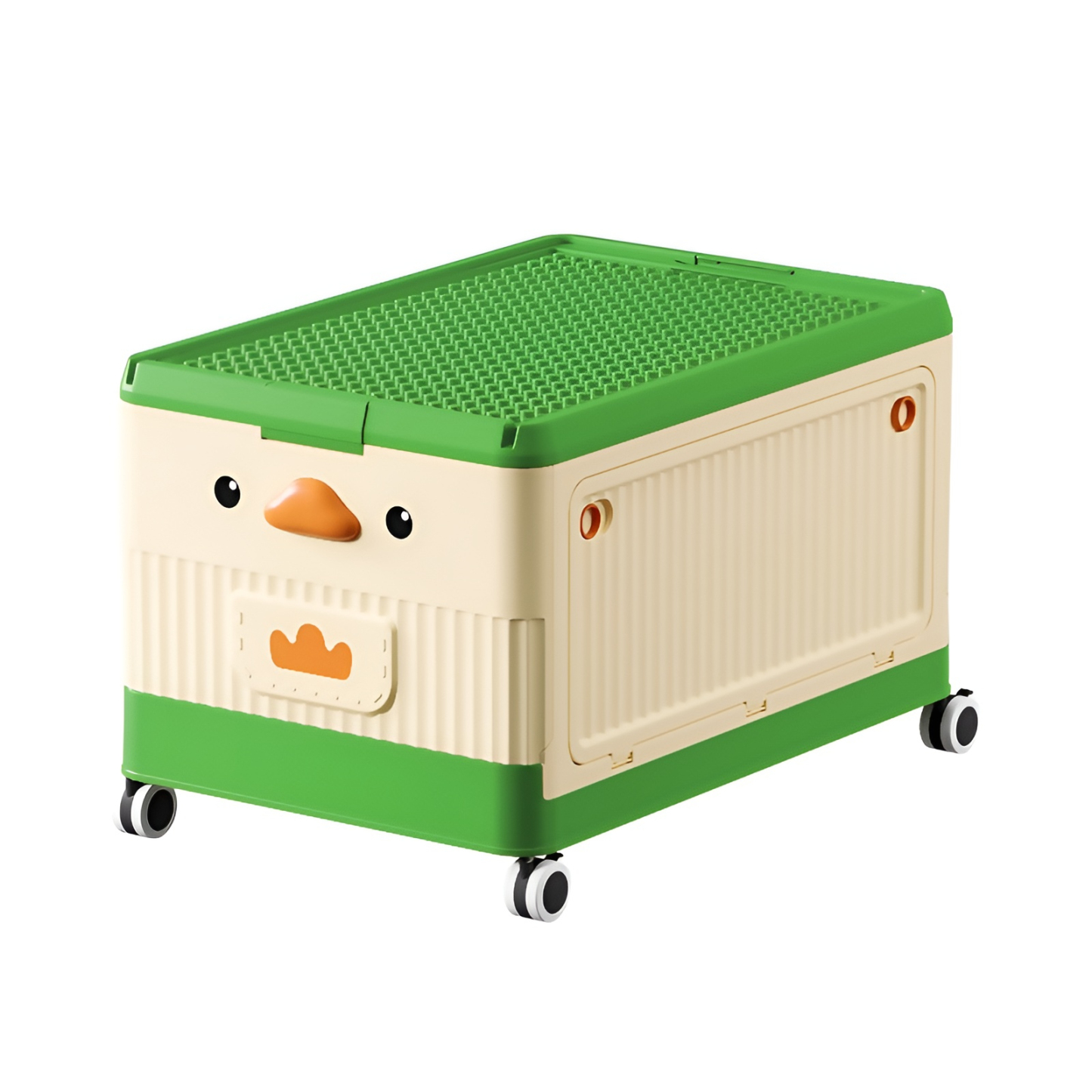 Kinderspielzeug-Aufbewahrungsbox, Haushaltsschlafzimmerrolle, große Kapazitäts-Aufbewahrungsbox, Bab