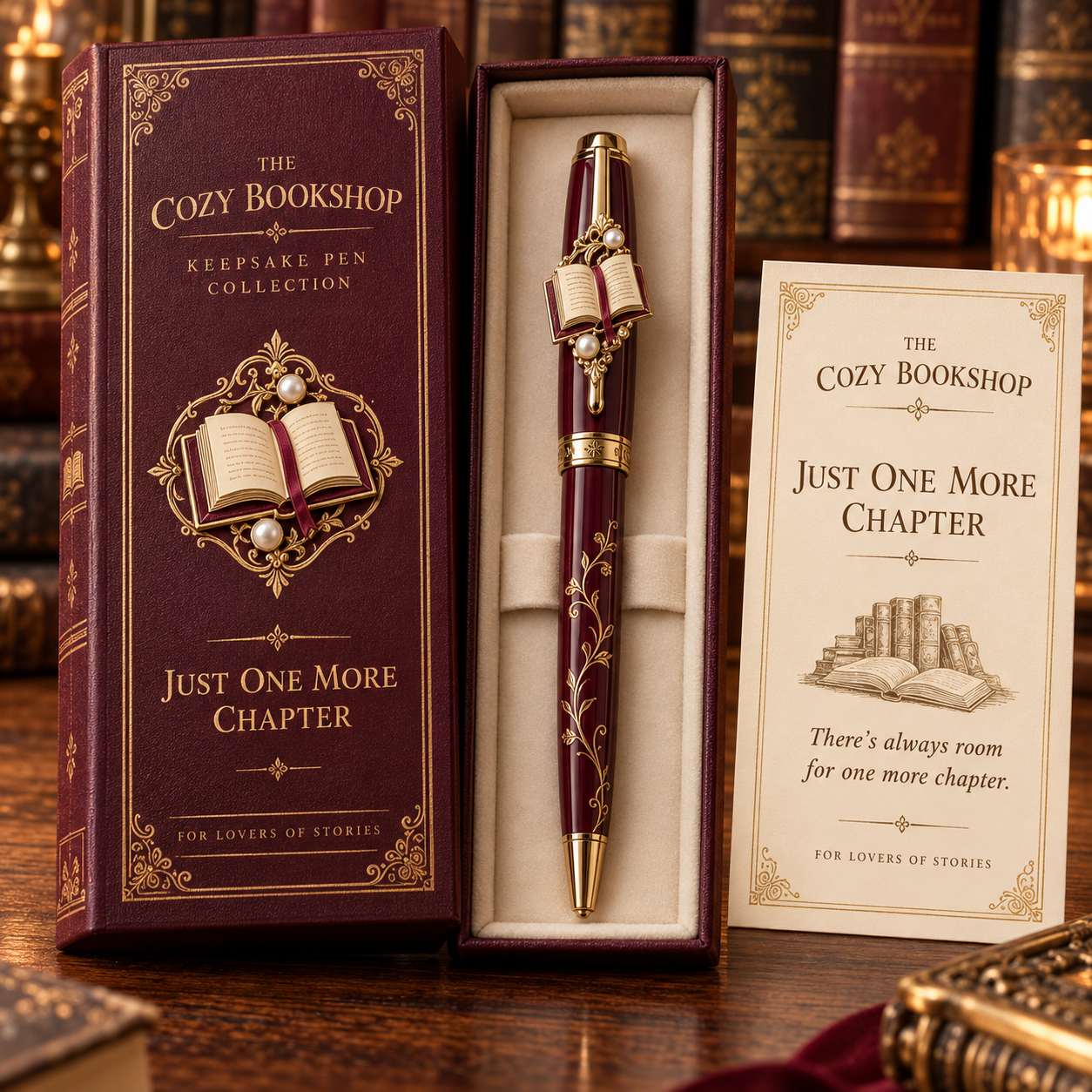 The Cozy Bookshop – Keepsake Pen Collection