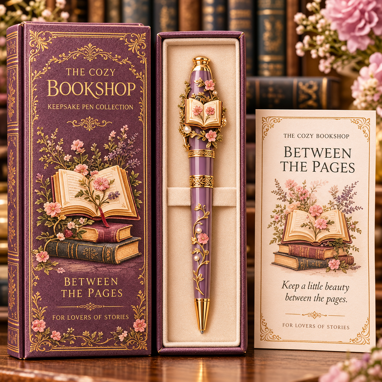 The Cozy Bookshop – Keepsake Pen Collection