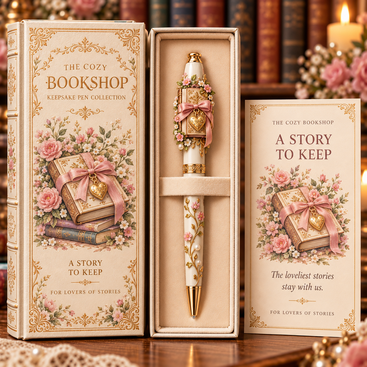 The Cozy Bookshop – Keepsake Pen Collection