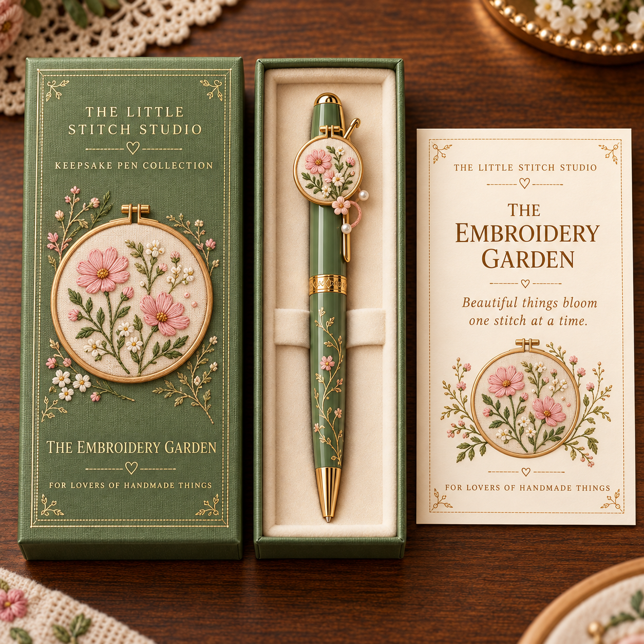 The Little Stitch Studio – Keepsake Pen Collection