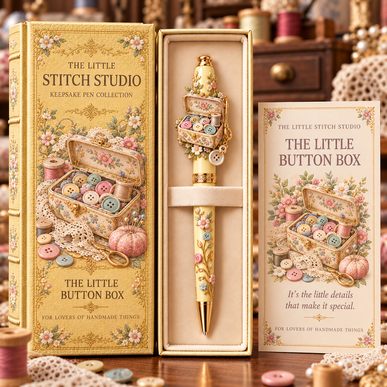 The Little Stitch Studio – Keepsake Pen Collection
