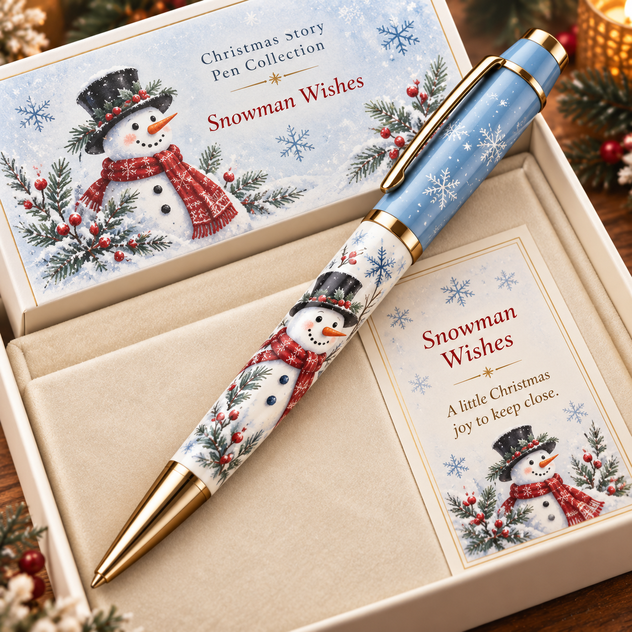 🎄 Christmas Story Pen Collection – Keepsake Gift Set