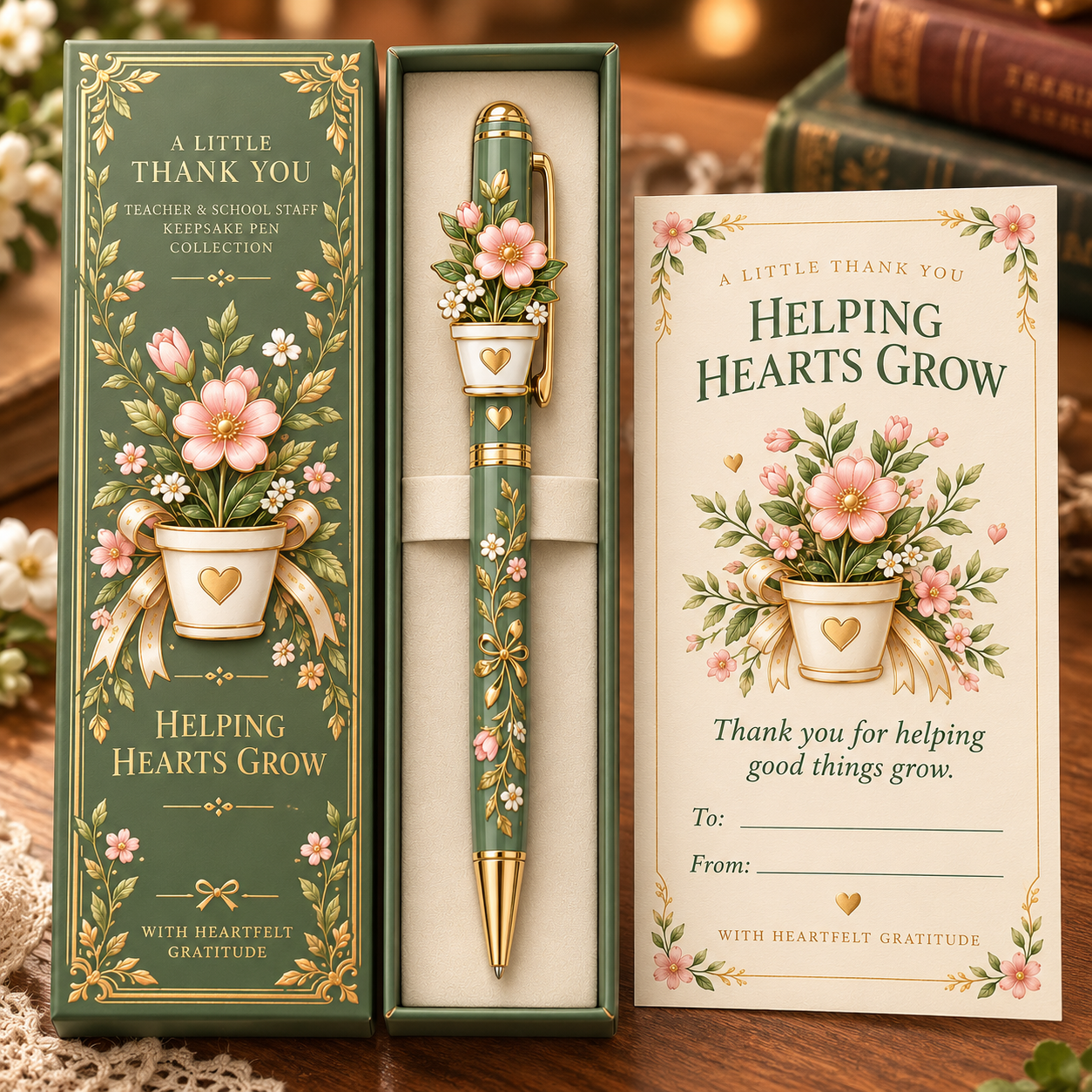 A Little Thank You – Teacher & School Staff Keepsake Pen Collection