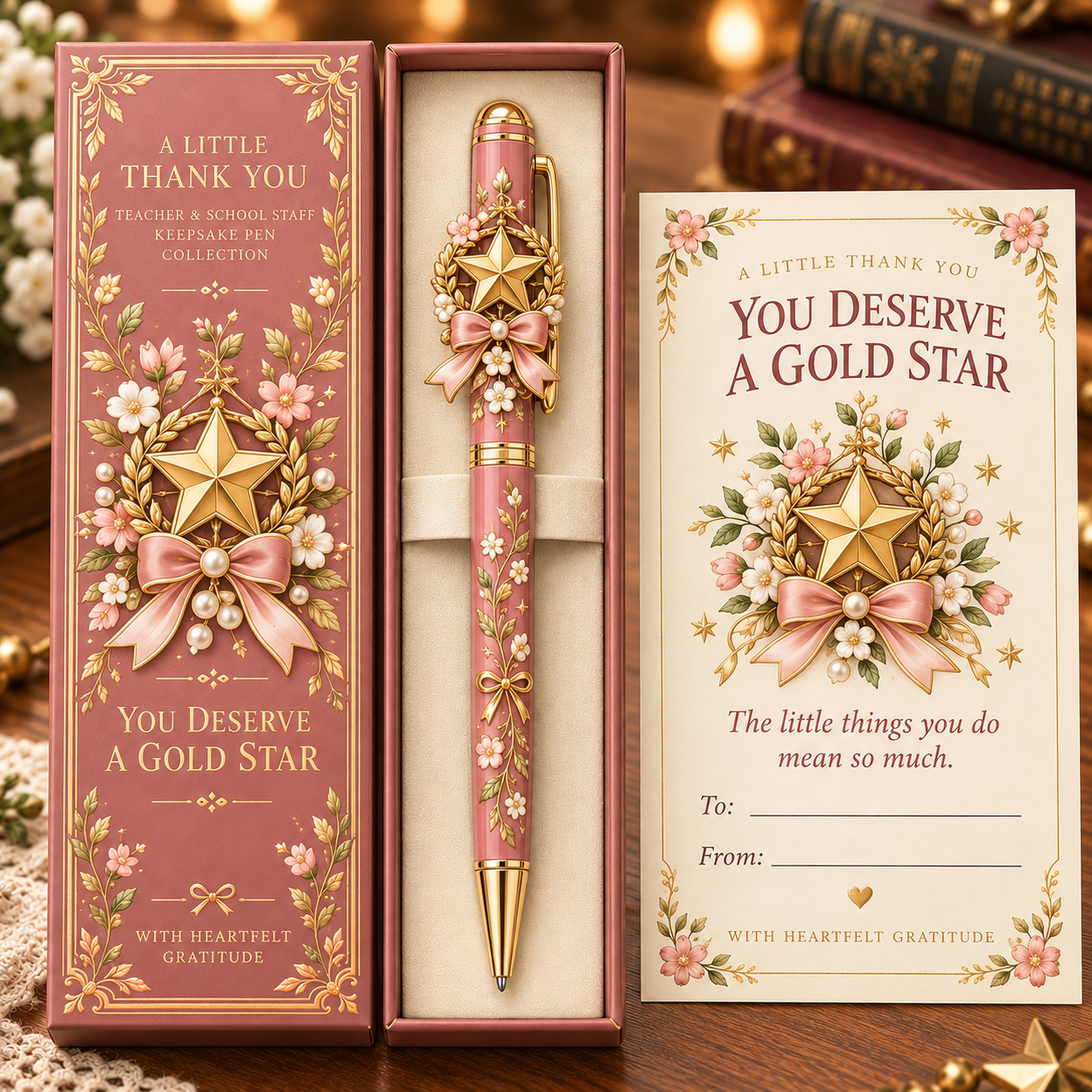 A Little Thank You – Teacher & School Staff Keepsake Pen Collection